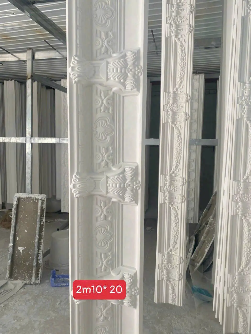 Phào Chỉ Thạch Cao Hoa Văn Cổ Điển 2m10 x 20cm